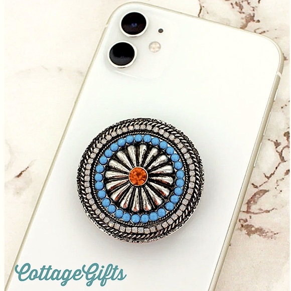 New Concho Phone Grip/Stand - Picture 2 of 8